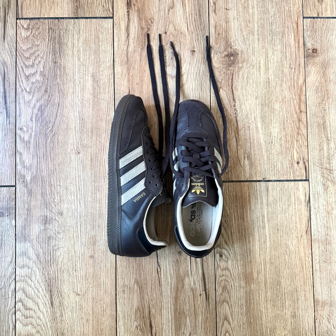 아디다스 삼바 OG 다크 브라운  상품이미지4