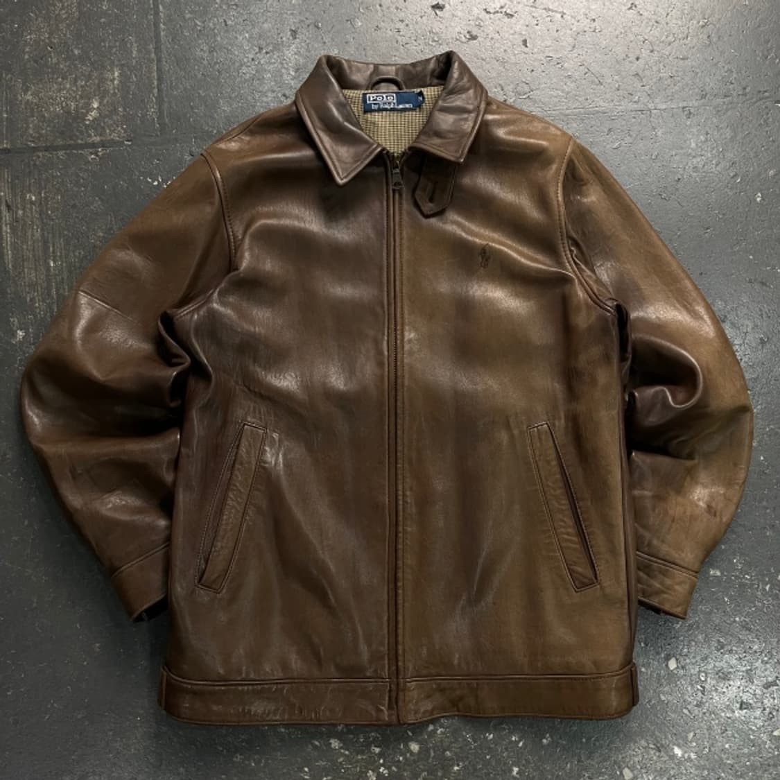 95 폴로 램스킨 레더 자켓  상품이미지1