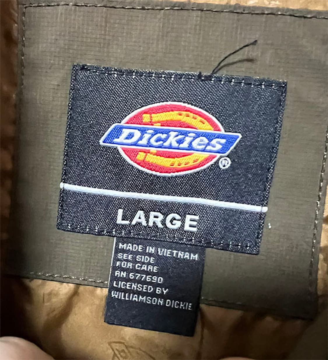 디키즈 백자수 남자 코치자켓 카라넥 캐주얼 춘추 L 100   상품이미지3