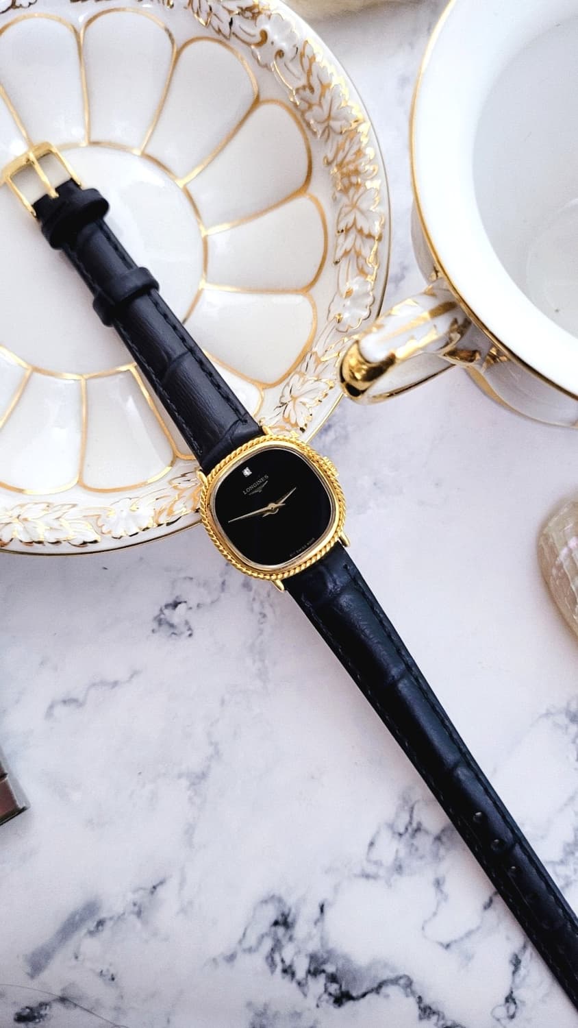 [특가상품]정품 론진 빈티지 817.4336 원포인트 다이아 로프 베젤 상품이미지3