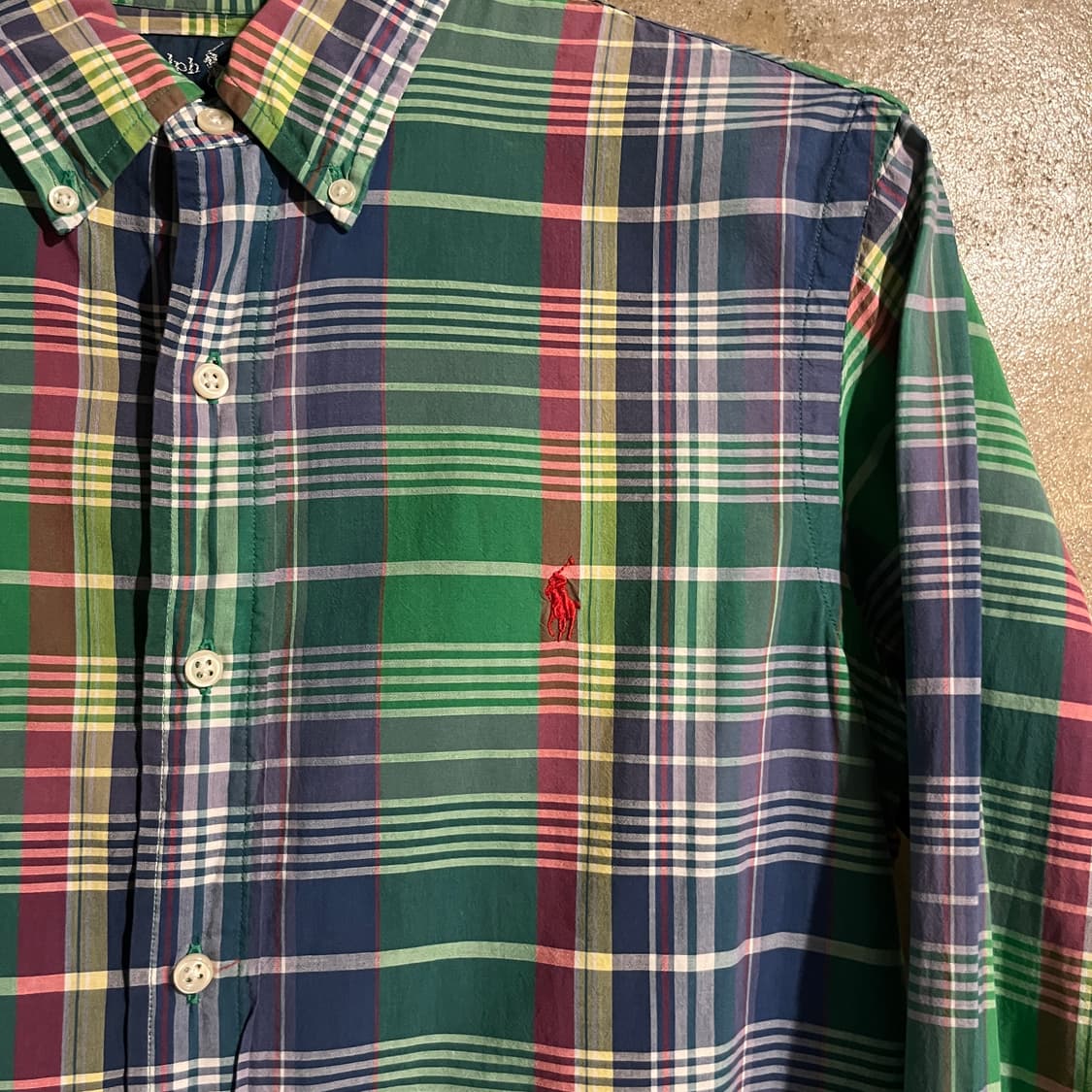 폴로랄프로렌 체크셔츠 상품이미지2