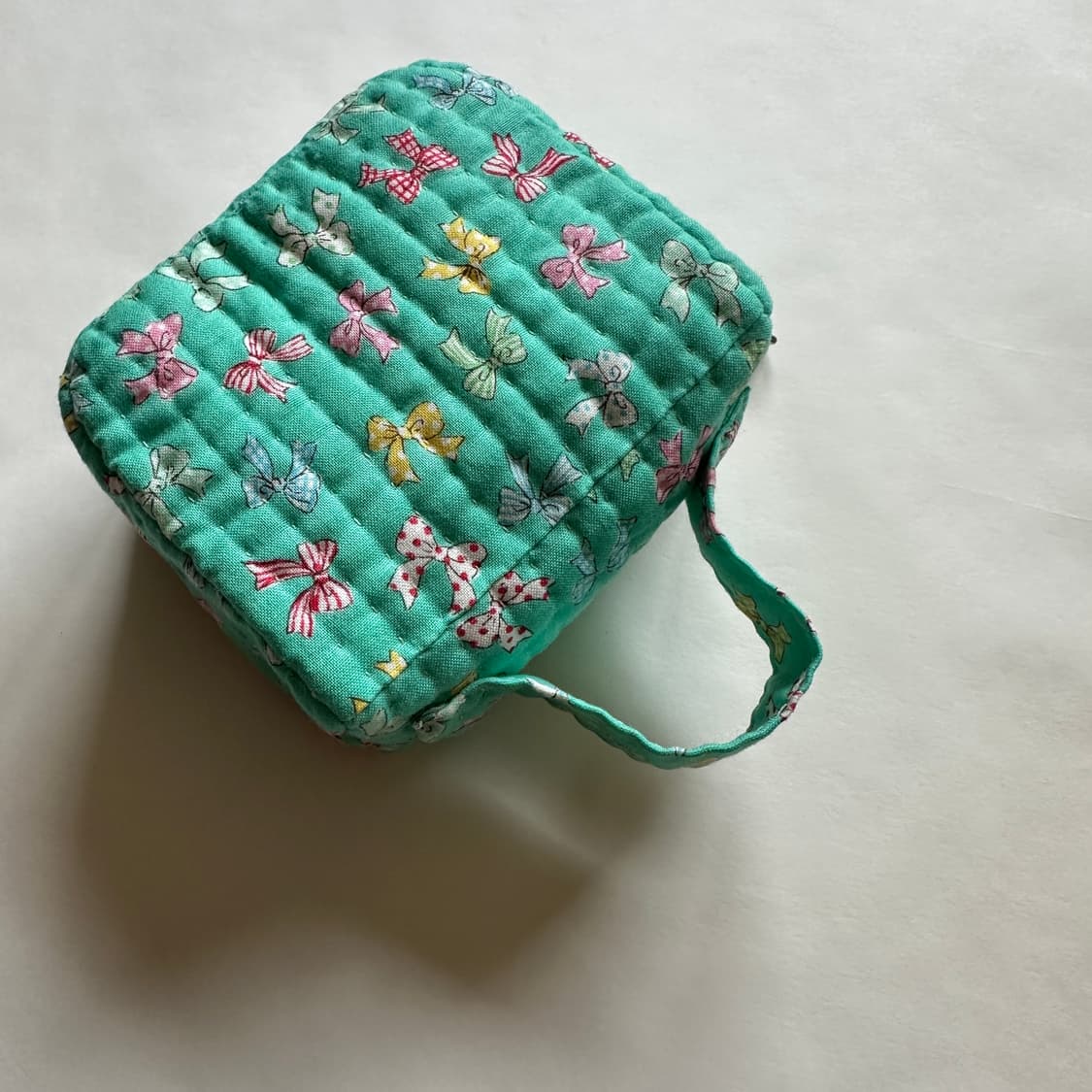 네모 깊숙 파우치 / 퀼트 / 핸드메이드 상품이미지2