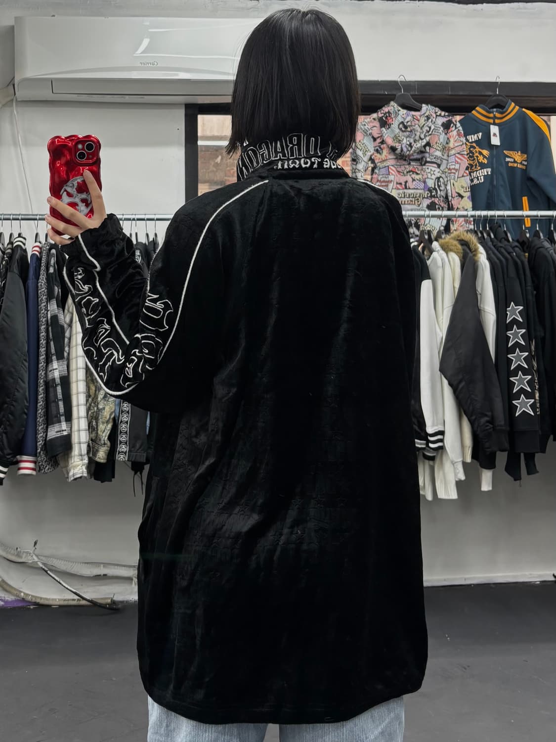 도그타운 사이드 로고 벨루어 자켓 상품이미지5