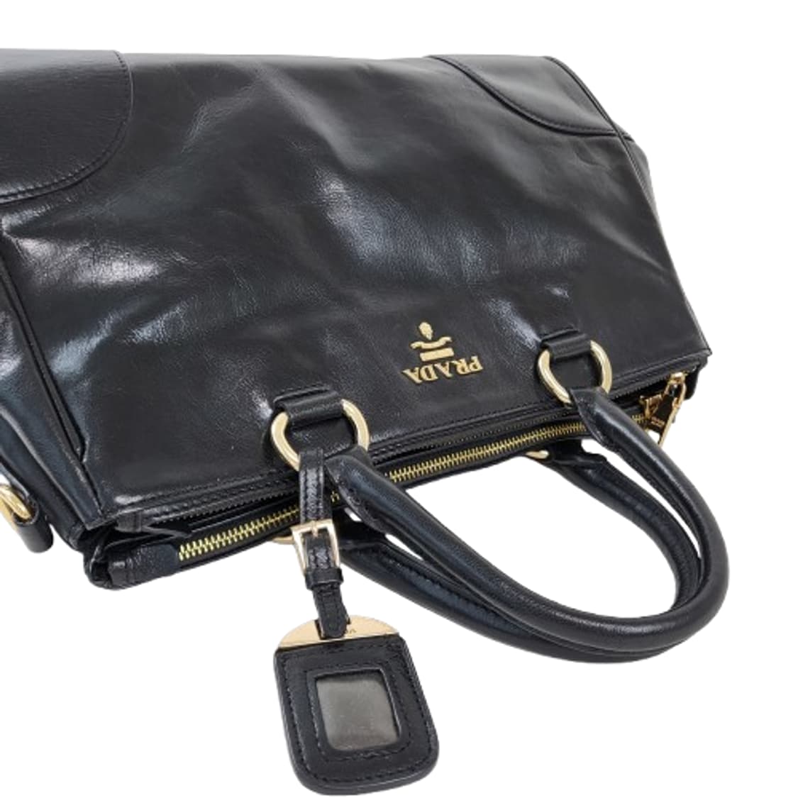 정품 프라다 블랙 토트백 상품이미지6