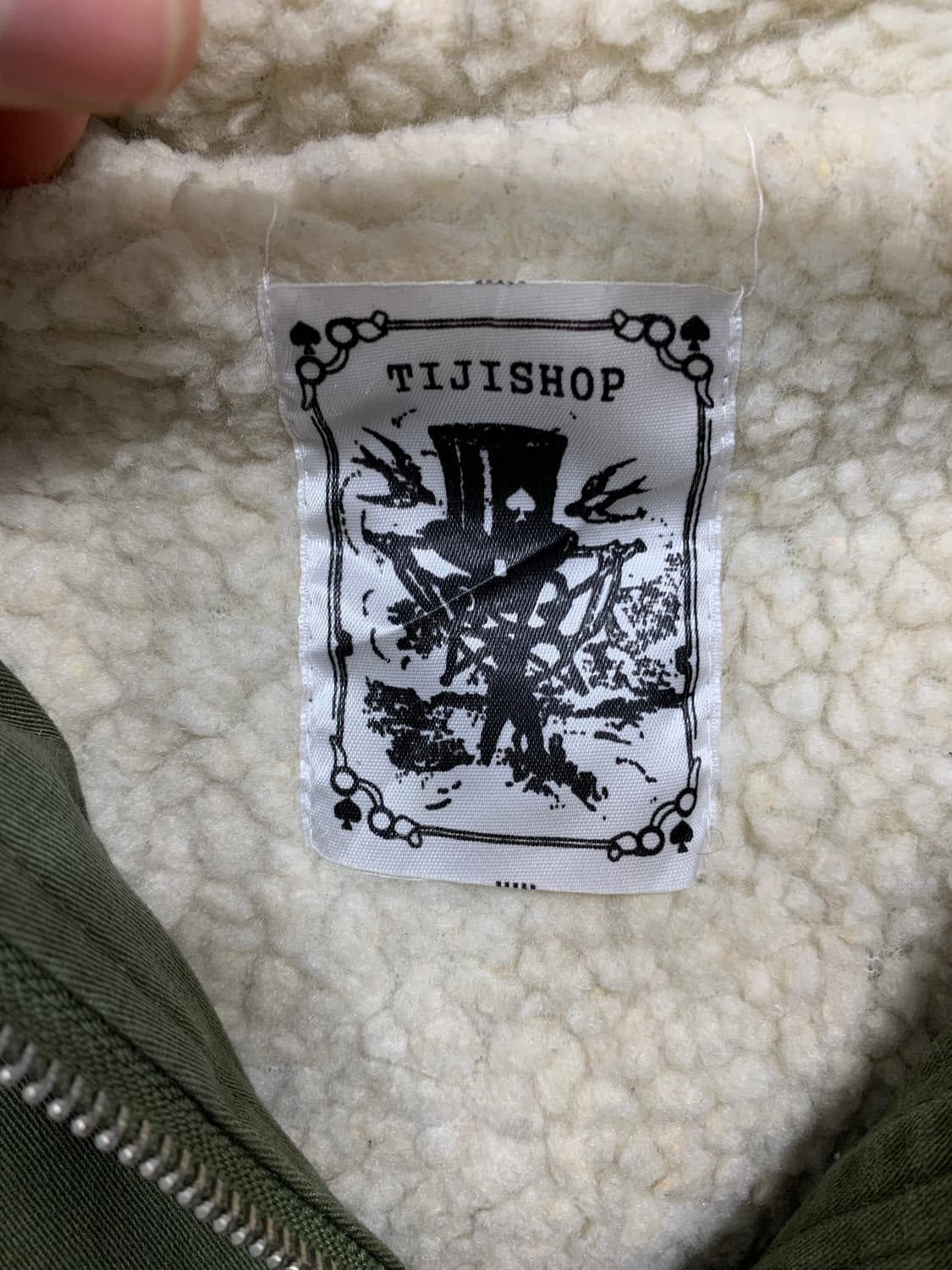 [TIJI SHOP] y2k 울프죠 야상 자켓 상품이미지9