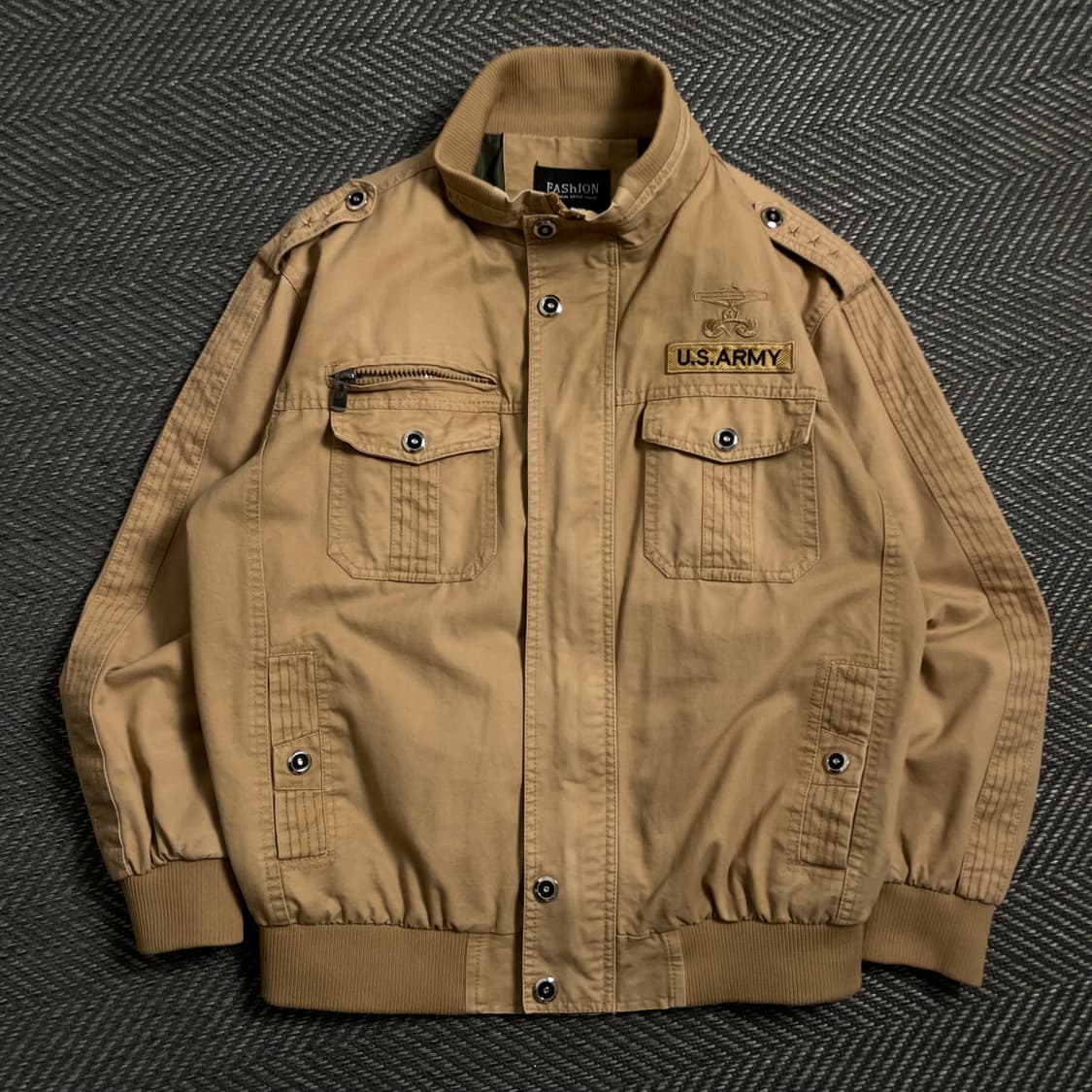 USA army 밀리터리 포켓 필드 블루종 자켓y 4560 상품이미지2