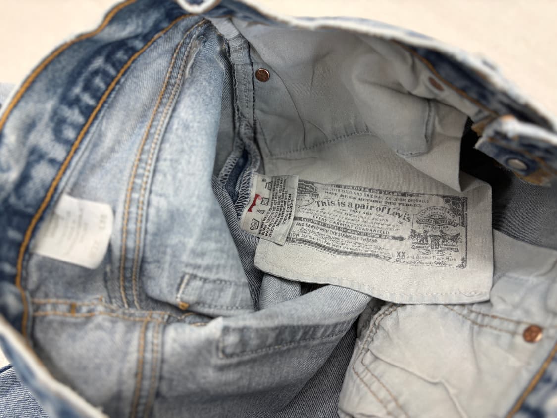 빈티지) 리바이스 501 연청 상품이미지8