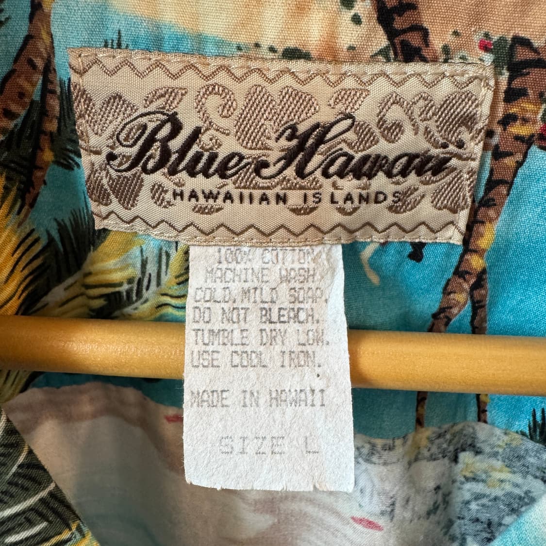 블루하와이 하와이안셔츠 Made in Hawaii 상품이미지6