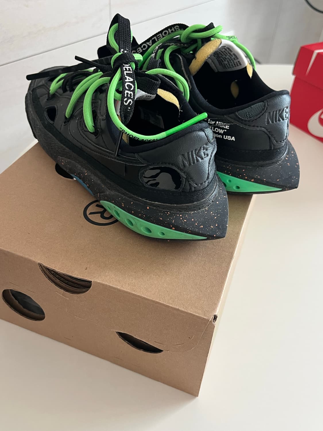 나이키 오프화이트 스니커즈 230 상품이미지2