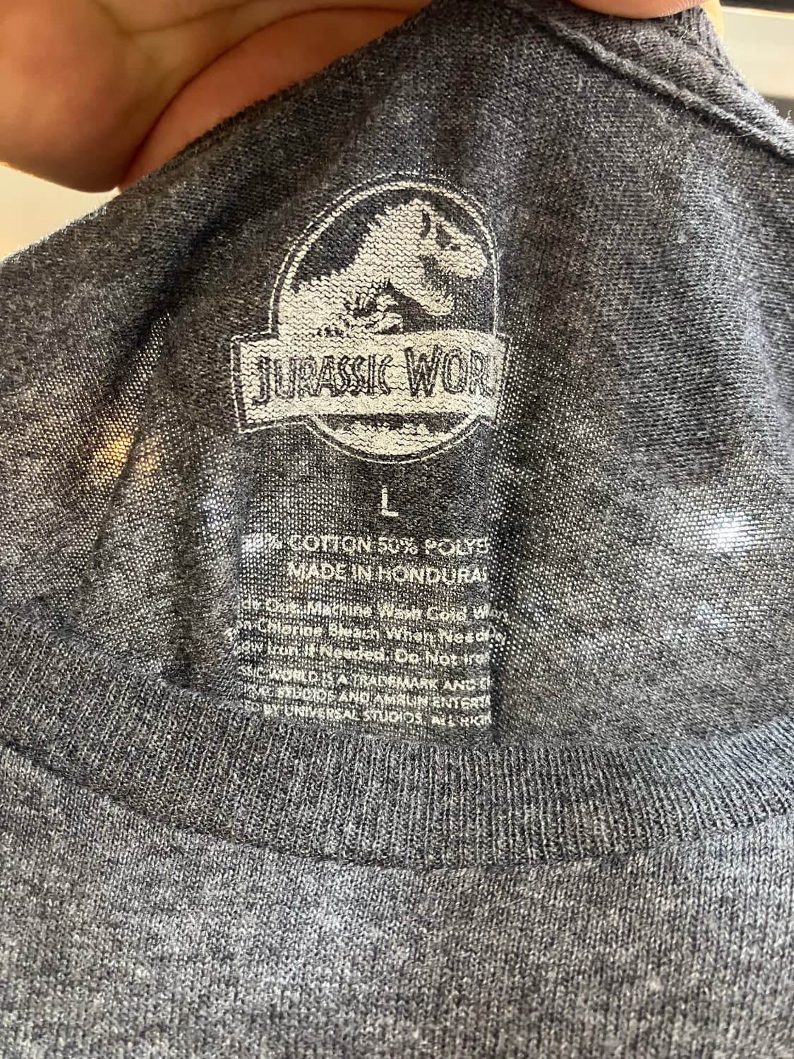 Jurassic world 쥬라기공원 긴필티셔츠 미국 L 상품이미지2