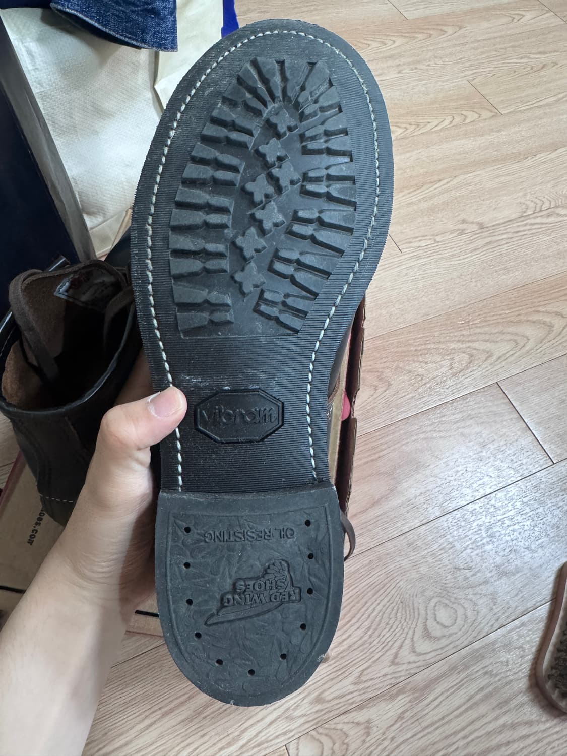 레드윙 블랙스미스 3345 차심 레더 8.5D 265 상품이미지6