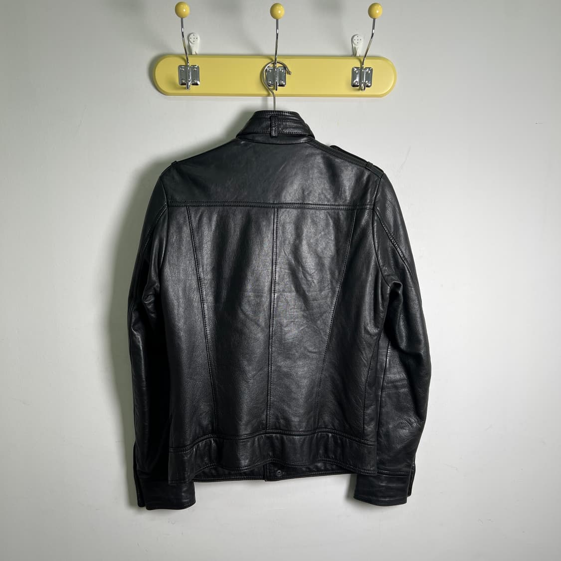 VTG 빈티지 싱글 양가죽 자켓 M 상품이미지2