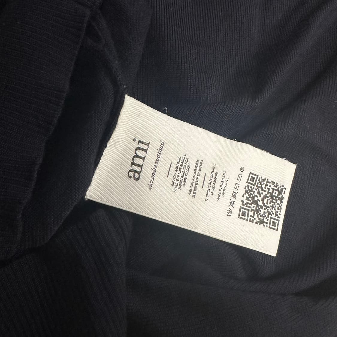 아미 스몰 하트 로고 니트 XL사이즈 (100~105사이즈) 상품이미지5