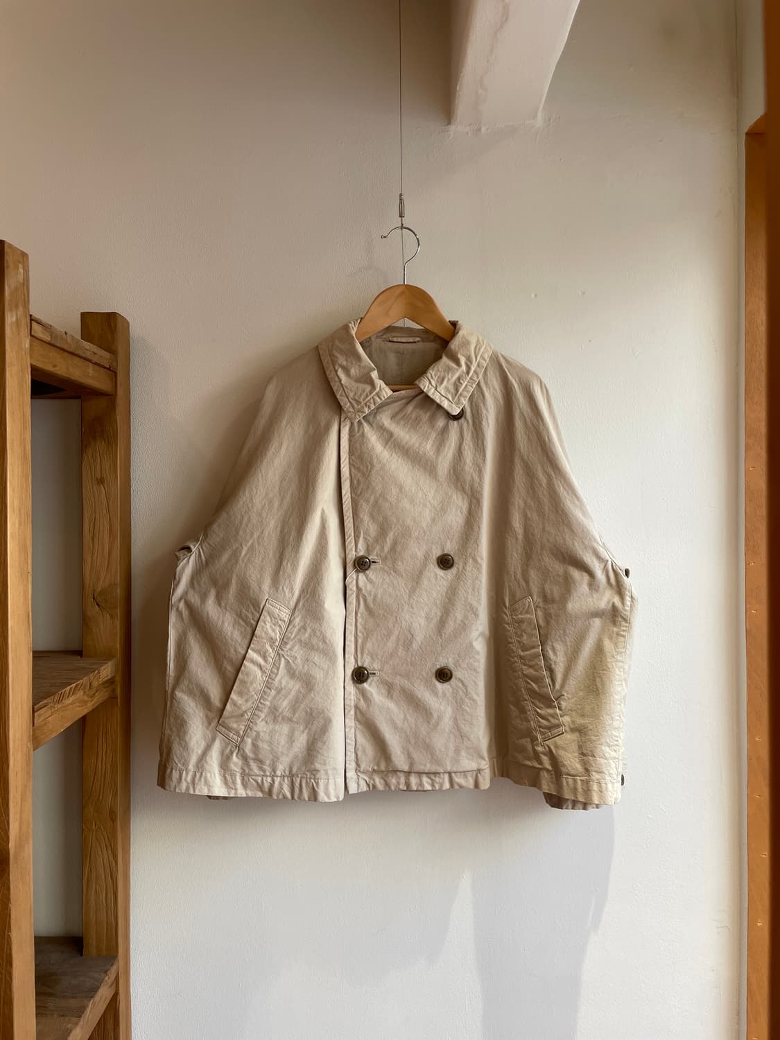 네스트 로브 수피마 코튼 쇼츠 트렌치코트 상품이미지1