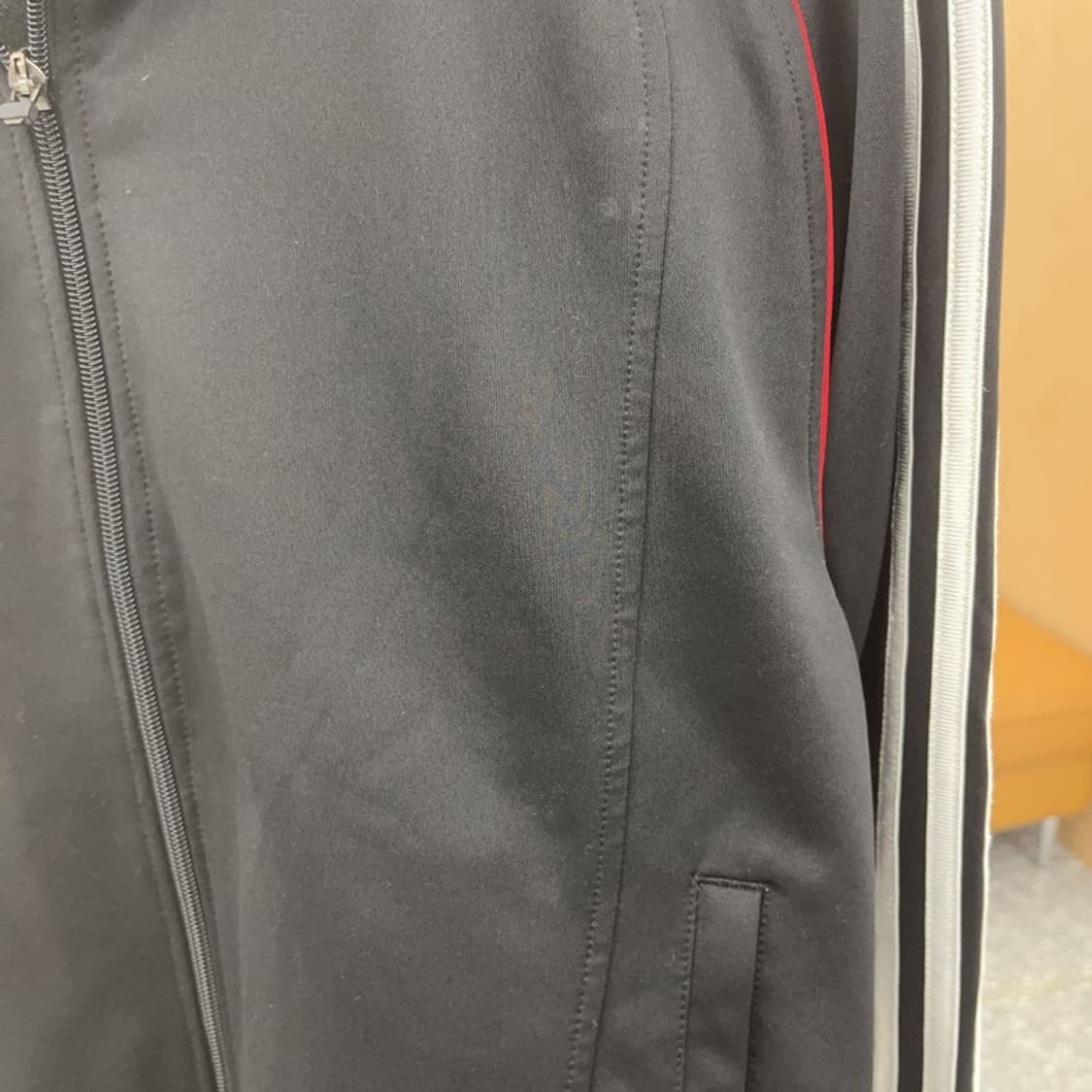 아디다스 올드스쿨 레트로 크로스 배색 져지 집업 L C07453 상품이미지7