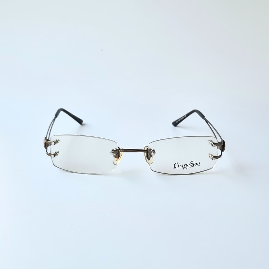 데드스탁  CharleSton 무테 스퀘어 안경테 232 상품이미지2