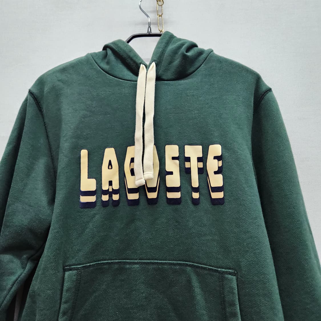 라코스테 3D 빅로고  후드티 S(M) 상품이미지2