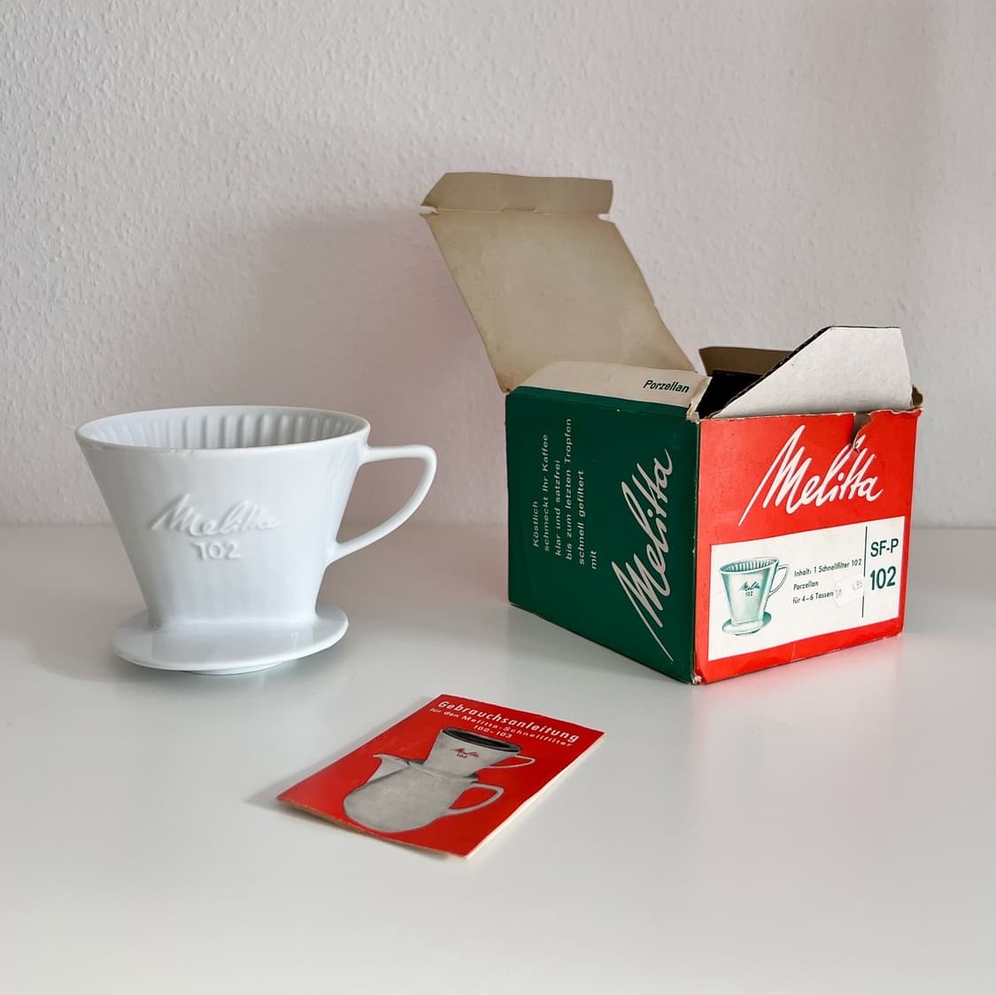 Vintage Melitta 도자기 커피필터 상품이미지1