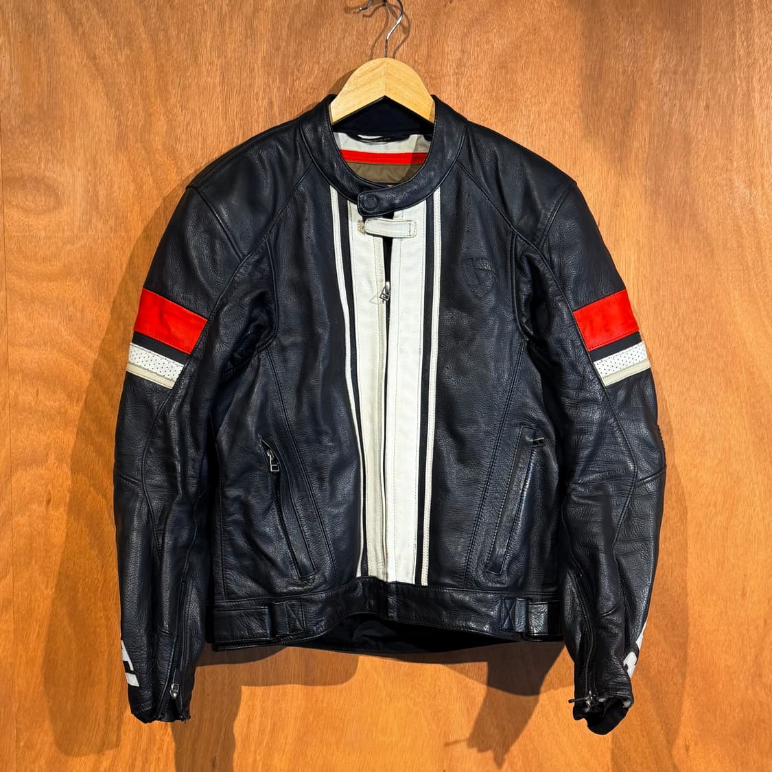 레빗 헤비 카우레더 라이딩 자켓 M 소가죽 상품이미지1