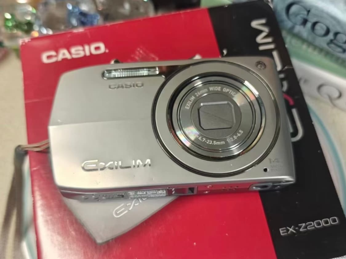 카시오 엑슬림 z2000 EXILIM Z2000 빈티지 디지털카메라 디카 상품이미지7
