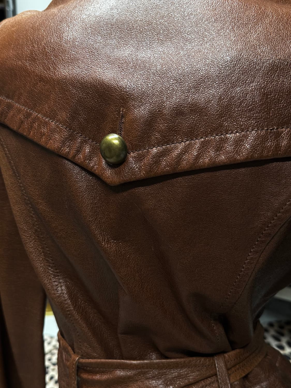 더블펀치 나폴레옹 레더자켓 상품이미지5