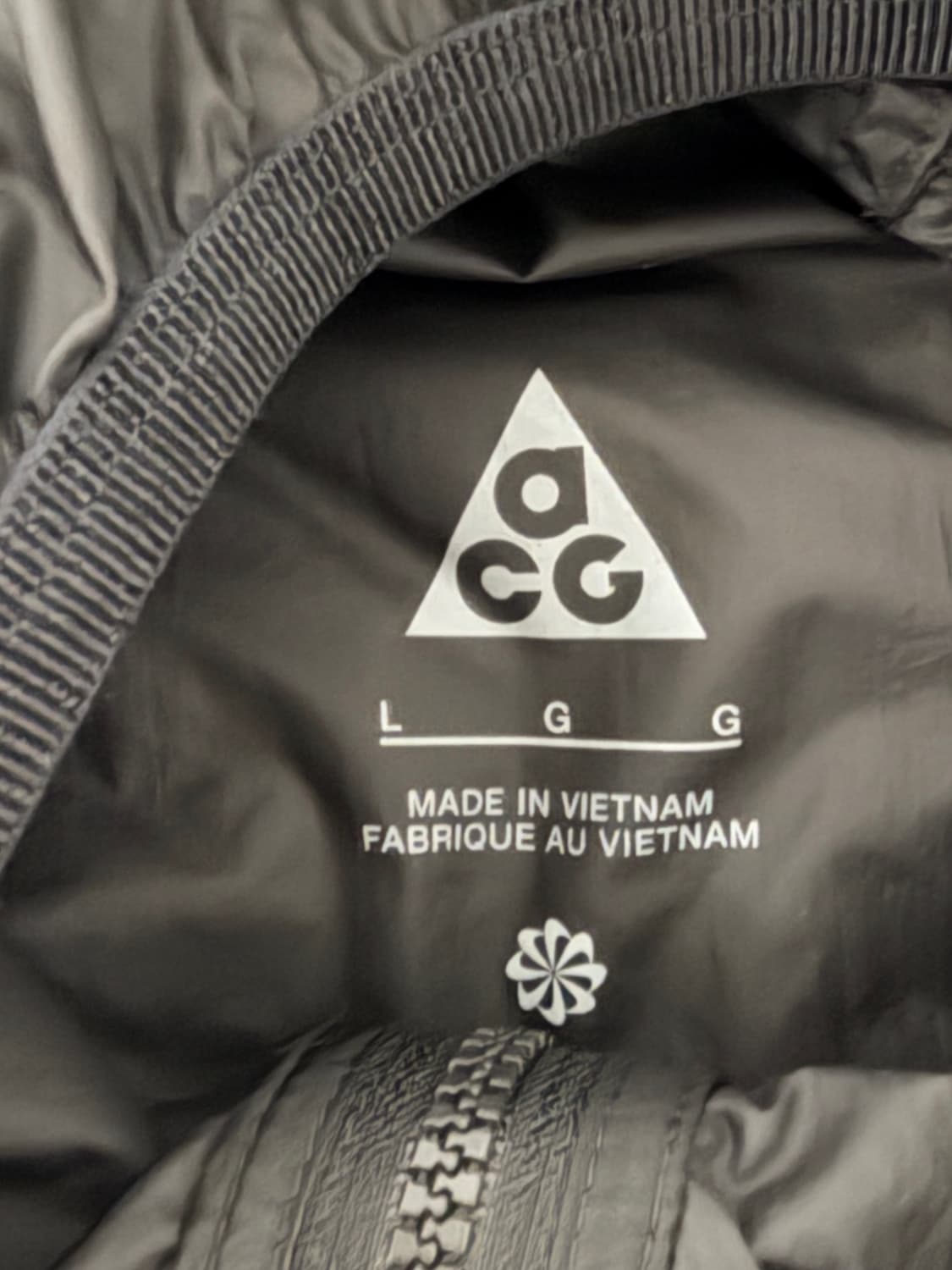 [L] 나이키 ACG 신더 콘 윈드프루프 자켓 블랙 상품이미지3