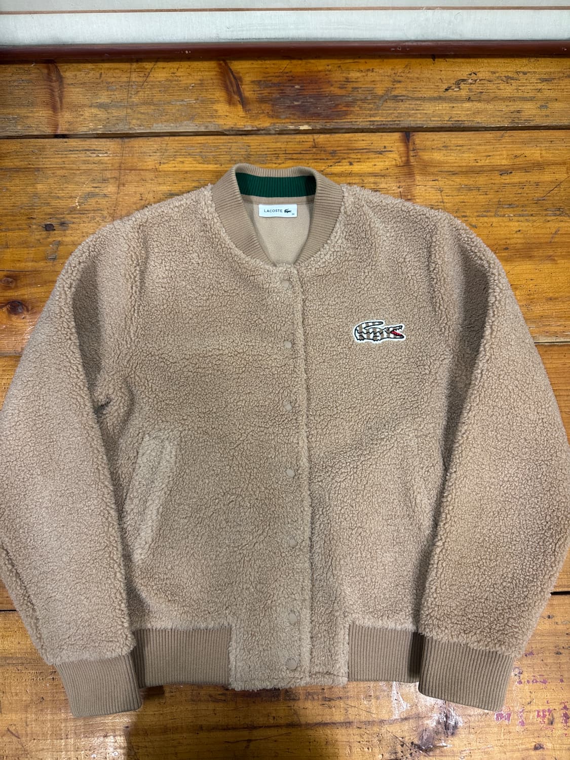 라코스테 보아 점퍼 사이즈S 새상품급 상품이미지1