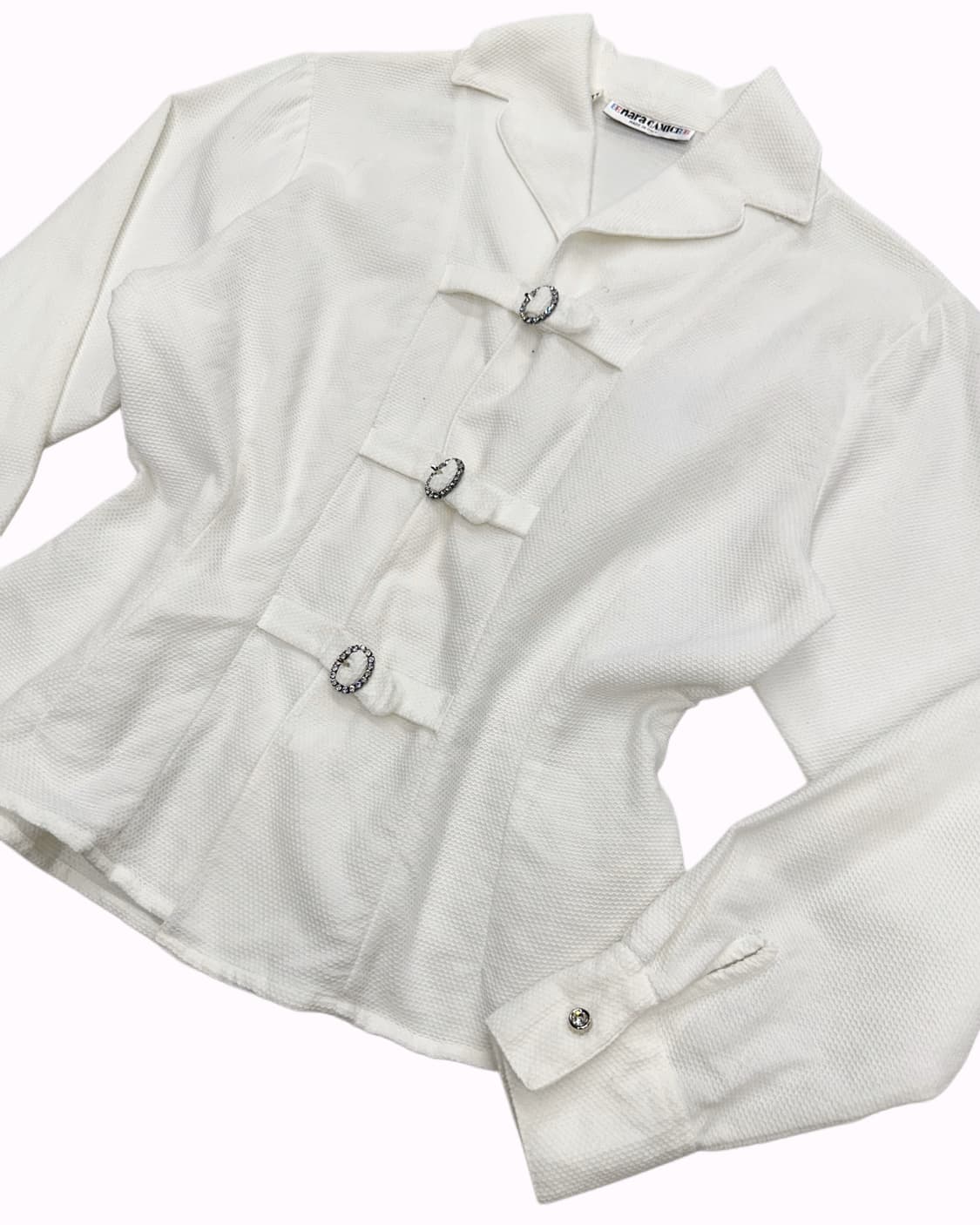 cubic strap white jacket 상품이미지2