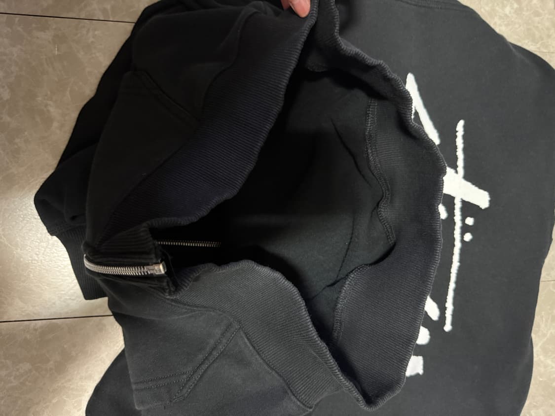 L사이즈 스투시 스탁 서울 후드집업 블랙 2023 상품이미지9