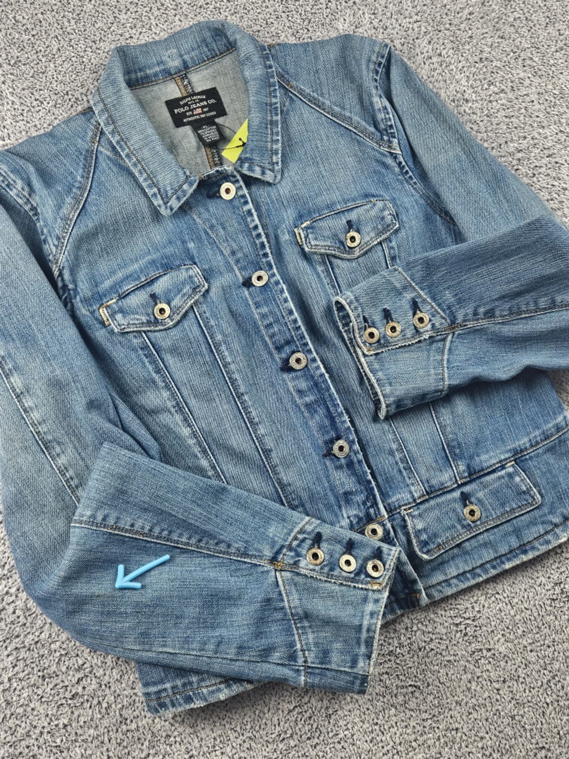 폴로랄프로렌 폴로진스컴퍼니 데님 자켓 ( XL ) / 10614 상품이미지6
