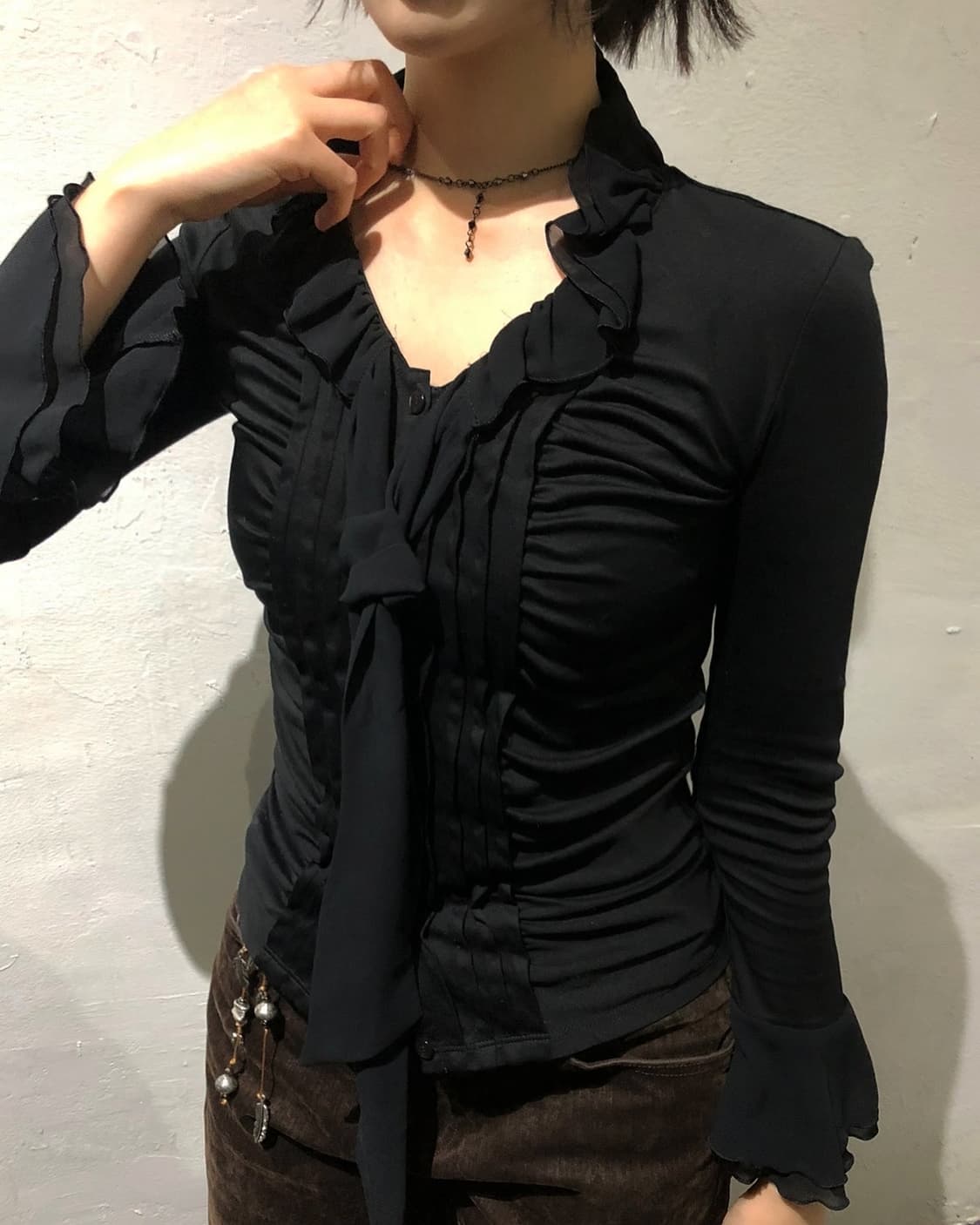 Tie Blouse 상품이미지1