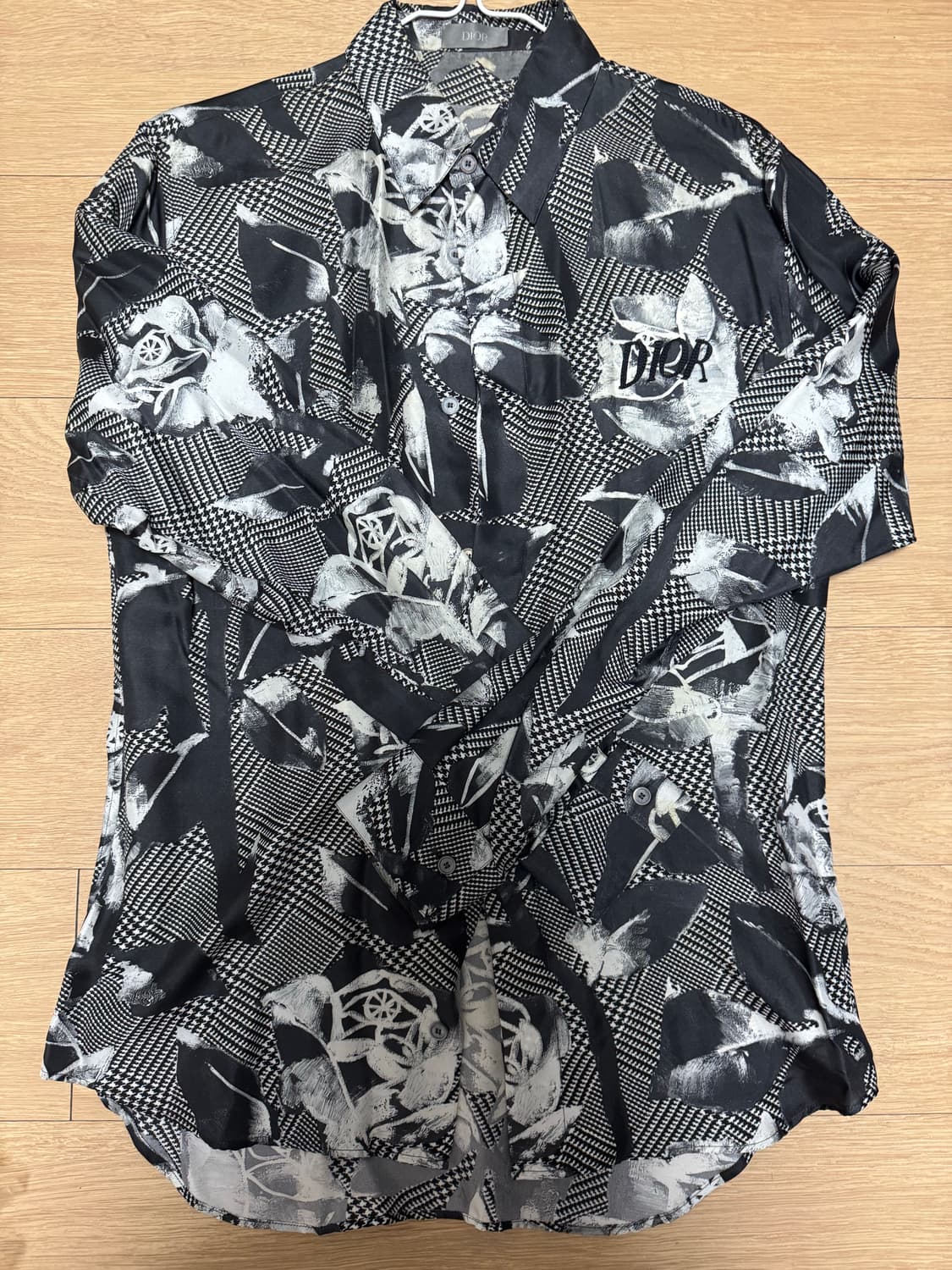 디올 플라워 실크셔츠 상품이미지1