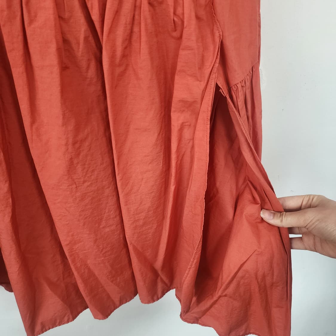 시스템 오렌지 롱 프릴 스커트 상품이미지7