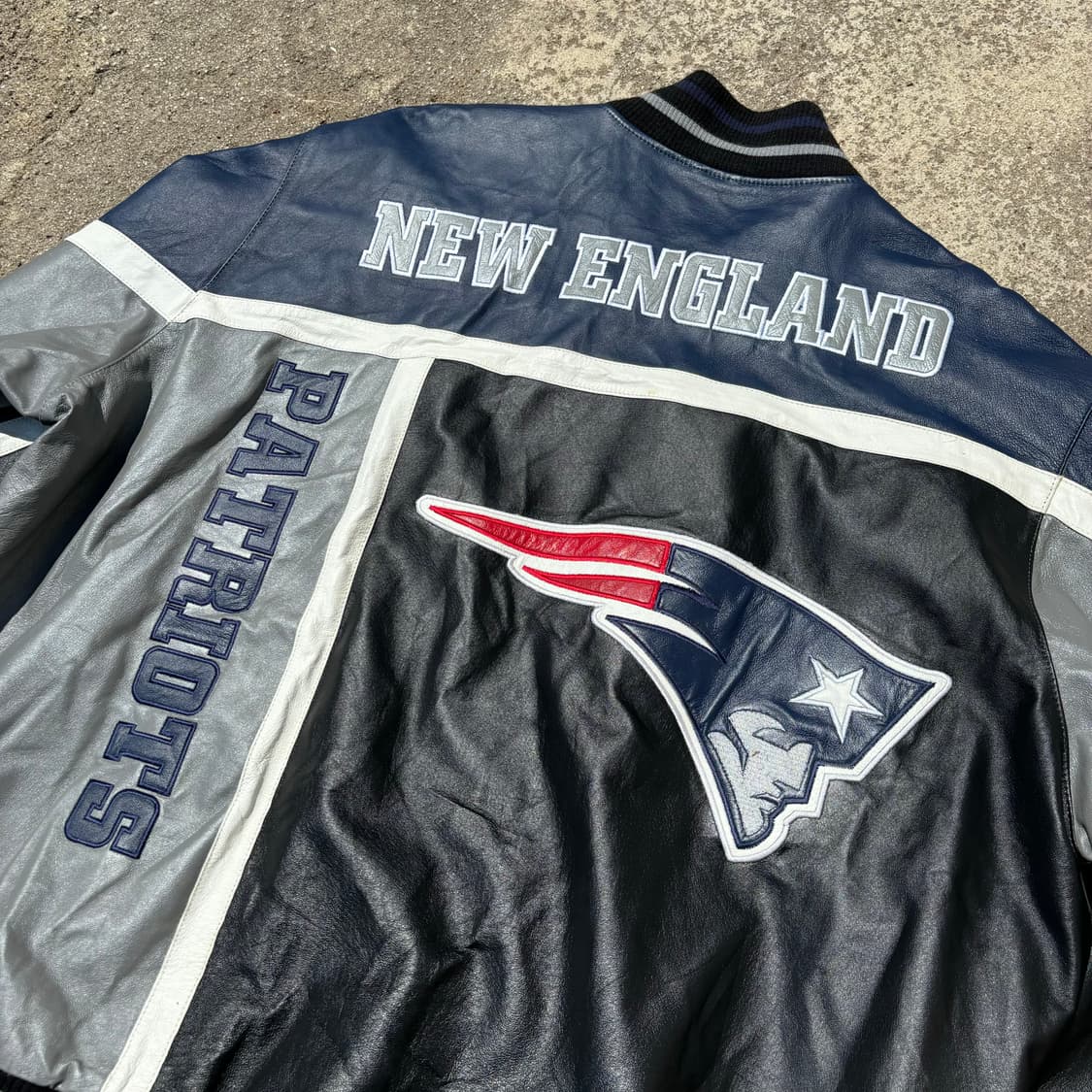 00s NFL 뉴 잉글랜드 패트리어츠 바시티 3XL 상품이미지8