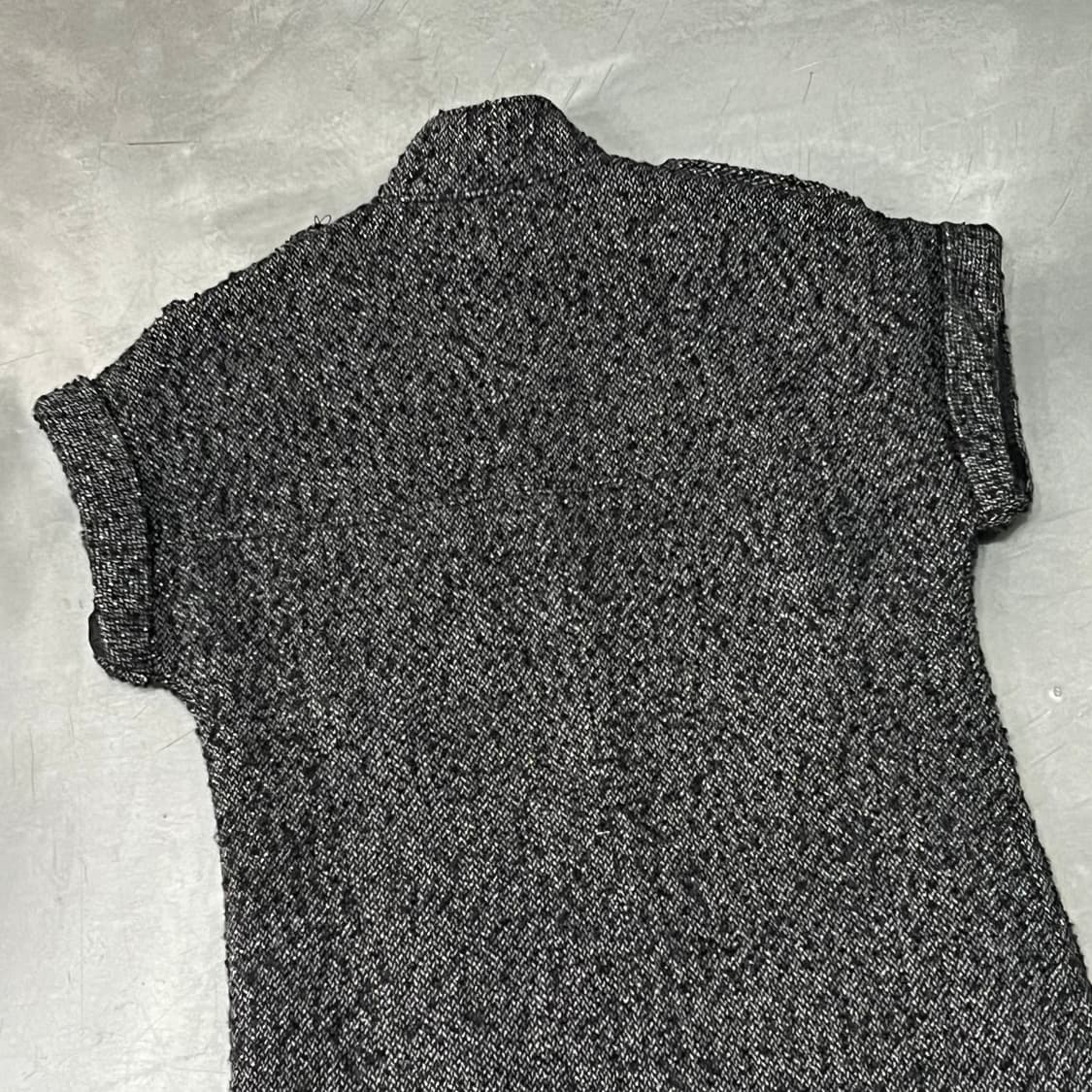  칼라거펠트 스팽글 트위드 집업 자켓 y14873 상품이미지5