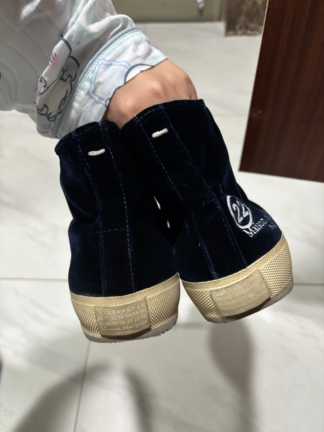 메종 마르지엘라 타비 운동화 컨버스 하이 39 상품이미지2