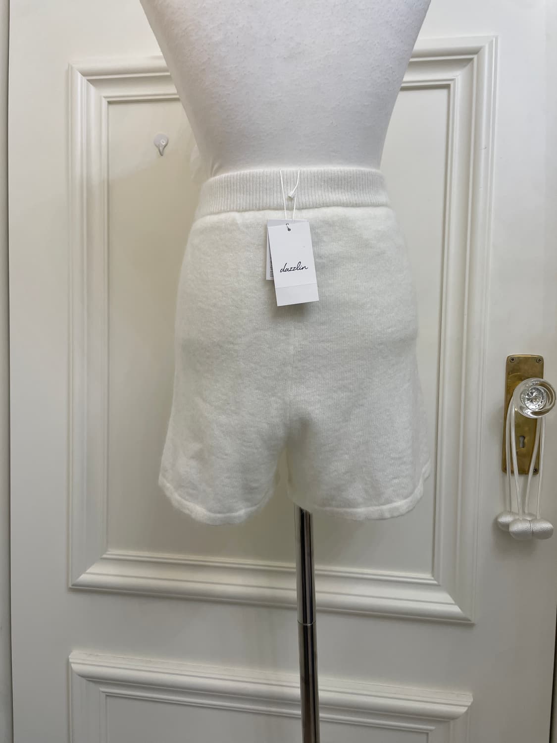 white angora banding mini pants 상품이미지4