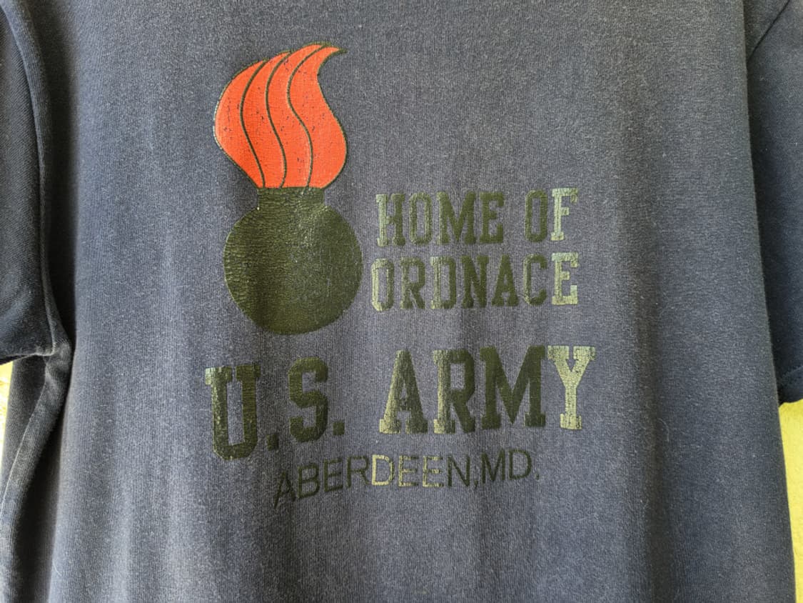 휴스턴 us army 밀리터리 티셔츠 상품이미지3