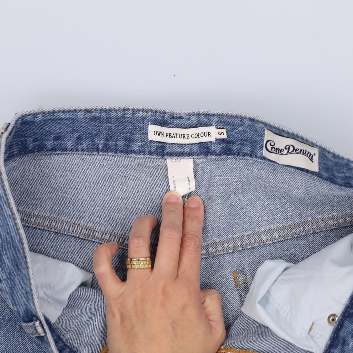 S OFC 와이드 데님팬츠 0403H1 상품이미지4