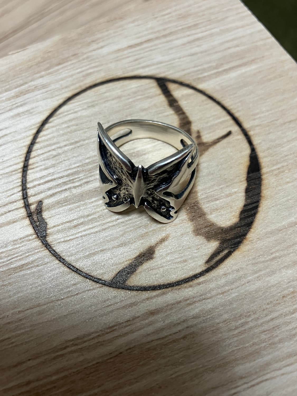 바호스튜디오 실버 버터플라이 반지 15호 상품이미지1