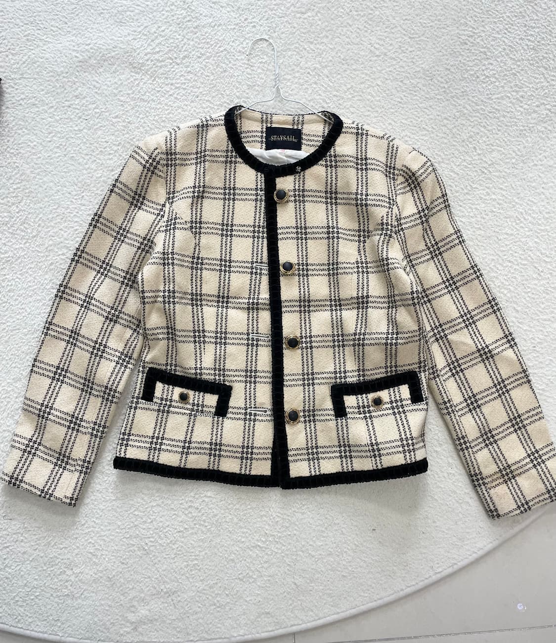 크림체크울트위드 상품이미지1