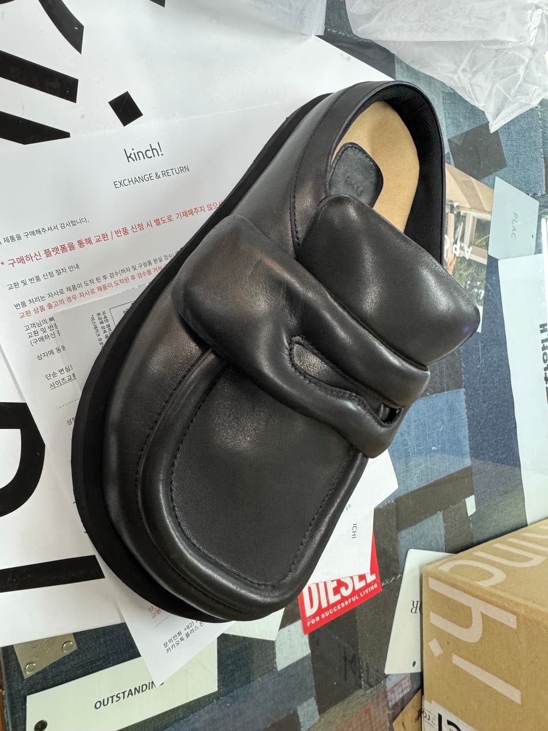 킨치 padded og -003 블랙 팝니다 280사이즈 상품이미지1