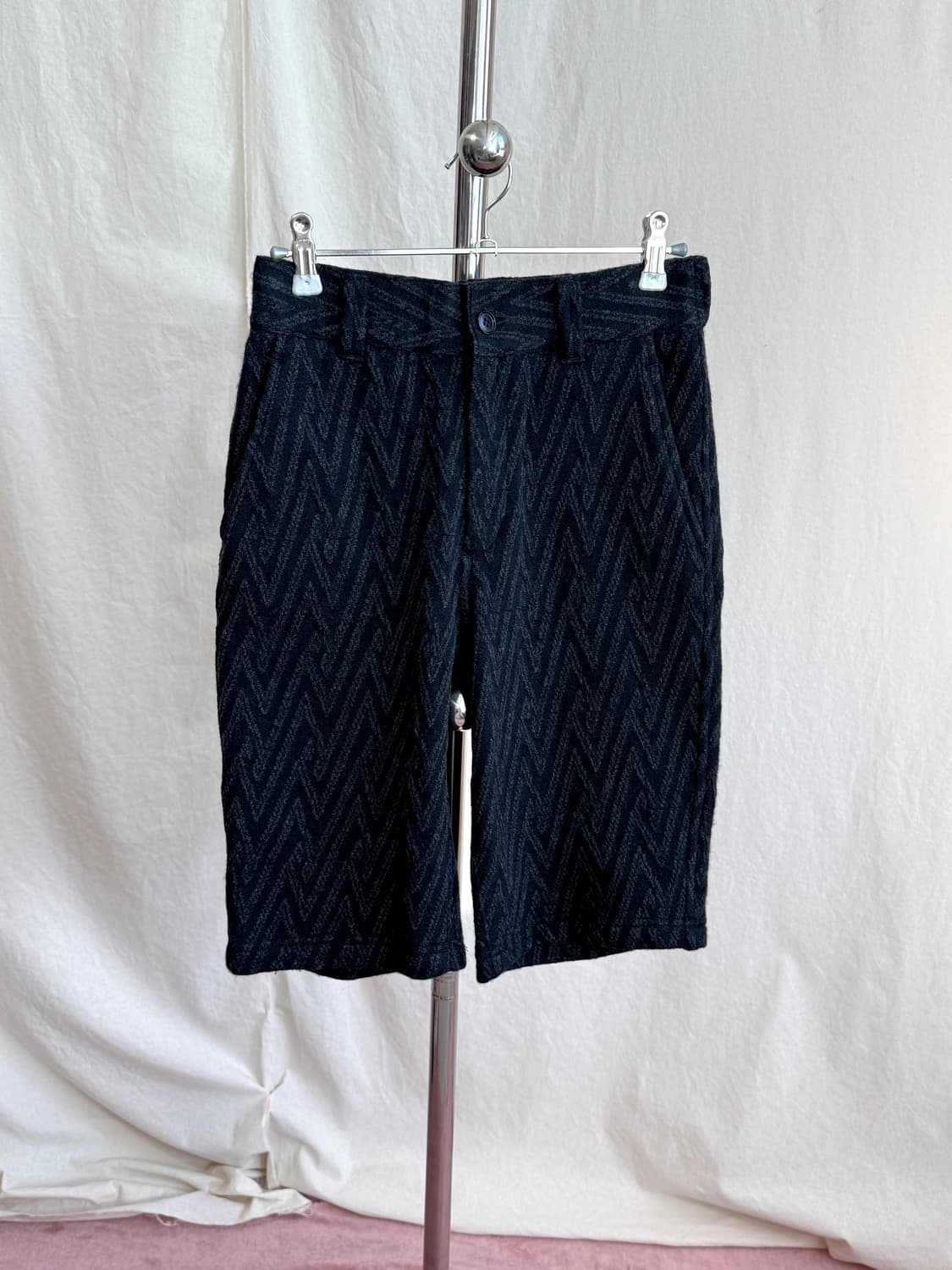 Zucca 패턴 울 시티 쇼츠 팬츠 상품이미지3