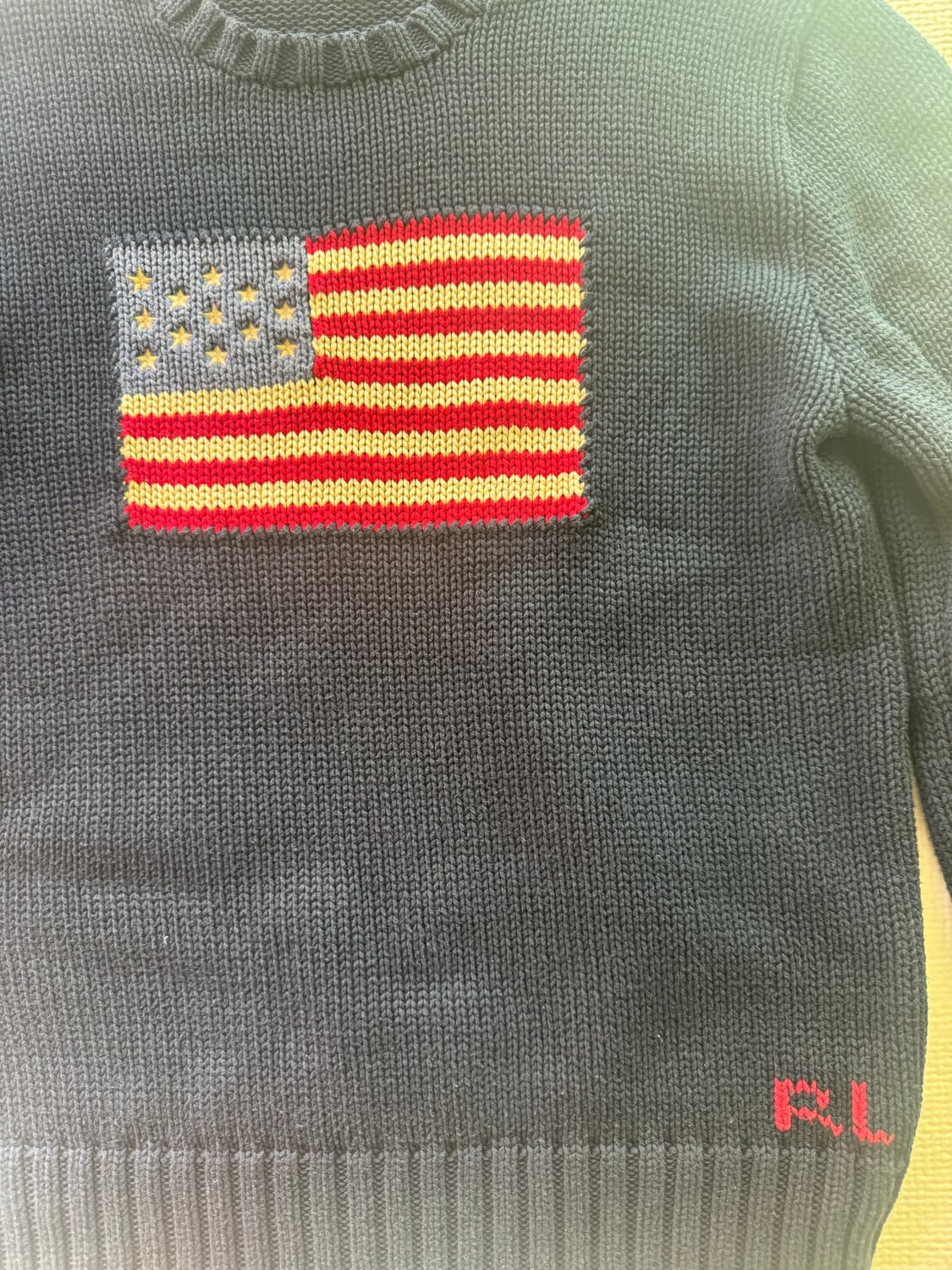 폴로 성조기 니트 상품이미지4