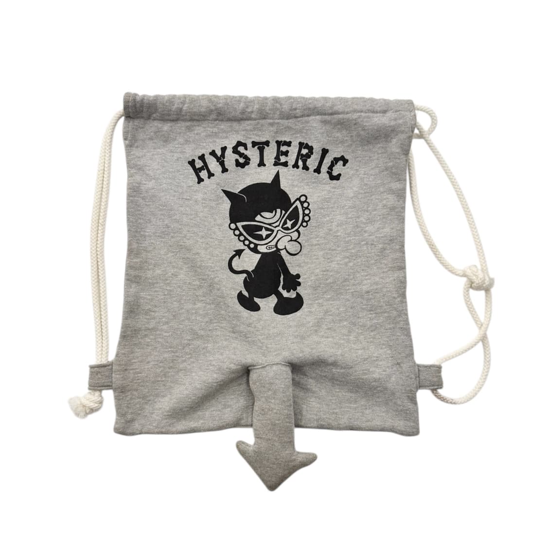 히스테릭글래머 스웻 냅색 백팩 그레이 상품이미지4