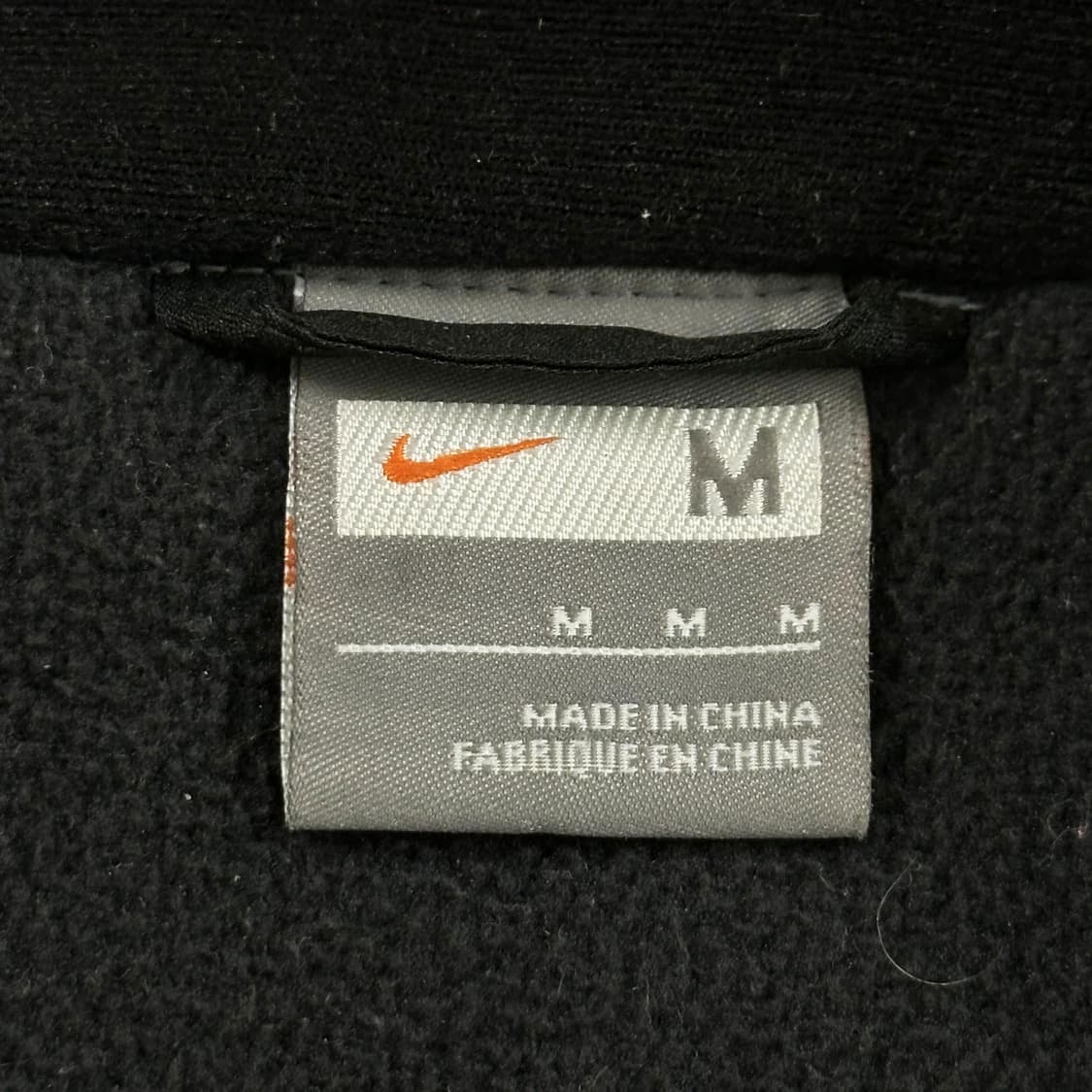 나이키 맨유 올드스쿨 패딩 점퍼 블랙 실측L 상품이미지10