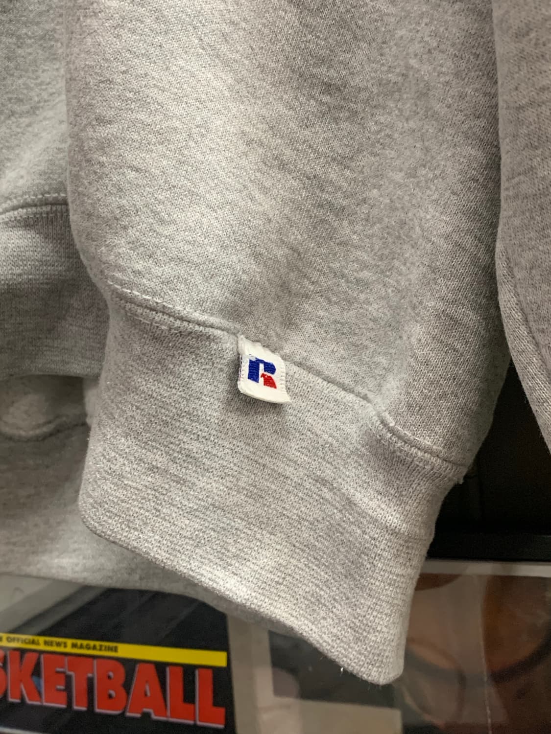 90s 러셀 애슬레틱 튜블러 스웻셔츠 그레이 상품이미지5