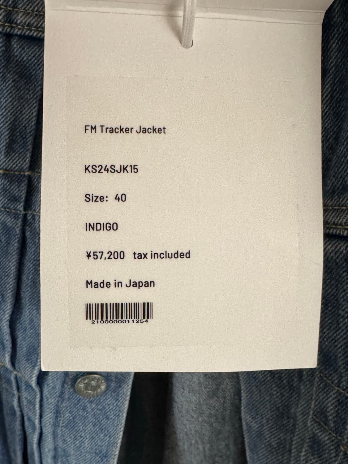 [새제품] 캡틴선샤인 FM 트래커 자켓 40사이즈 상품이미지3