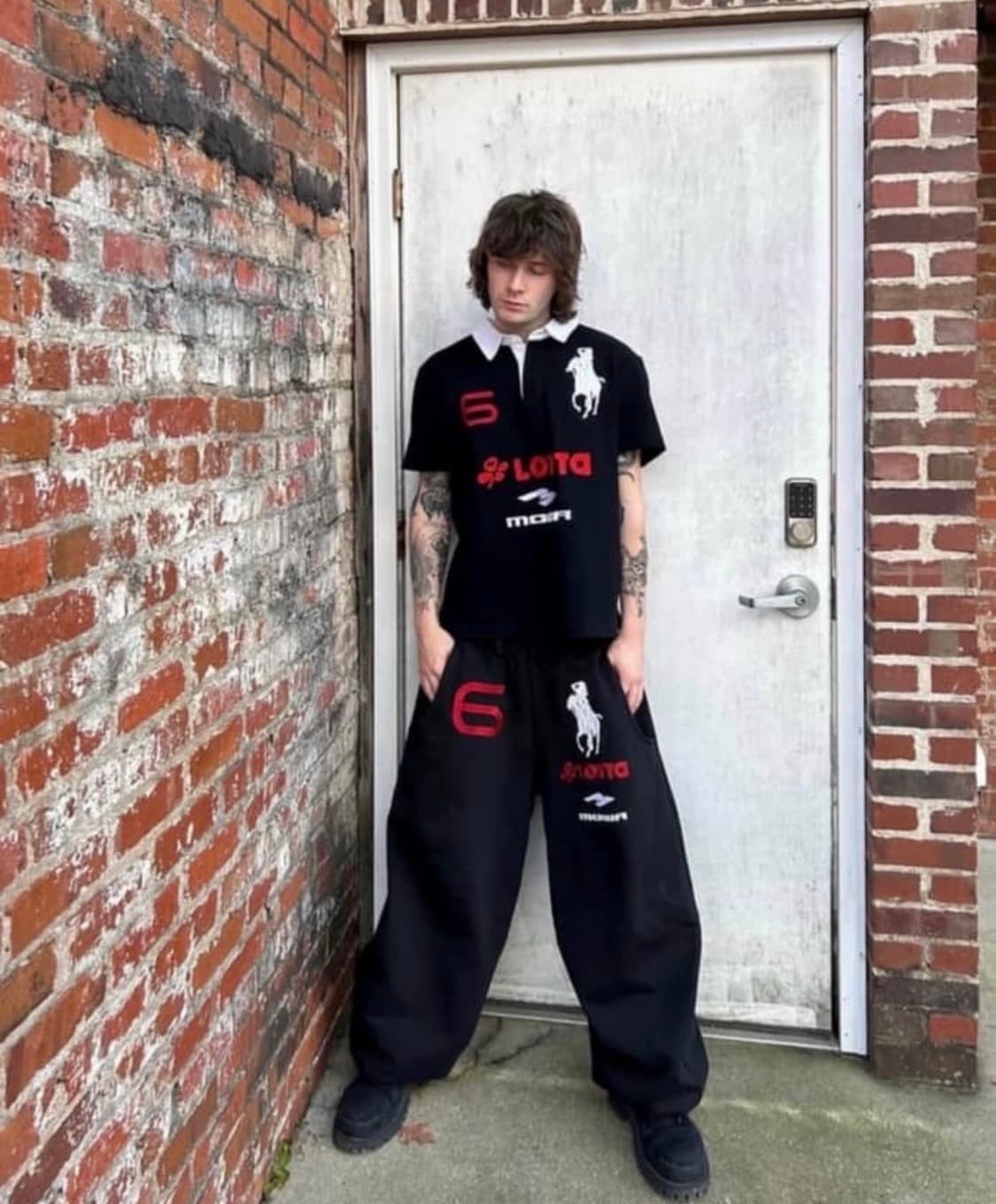 [새상품/모와로라] 블랙 카라티 / 코르티스 착용 상품이미지3