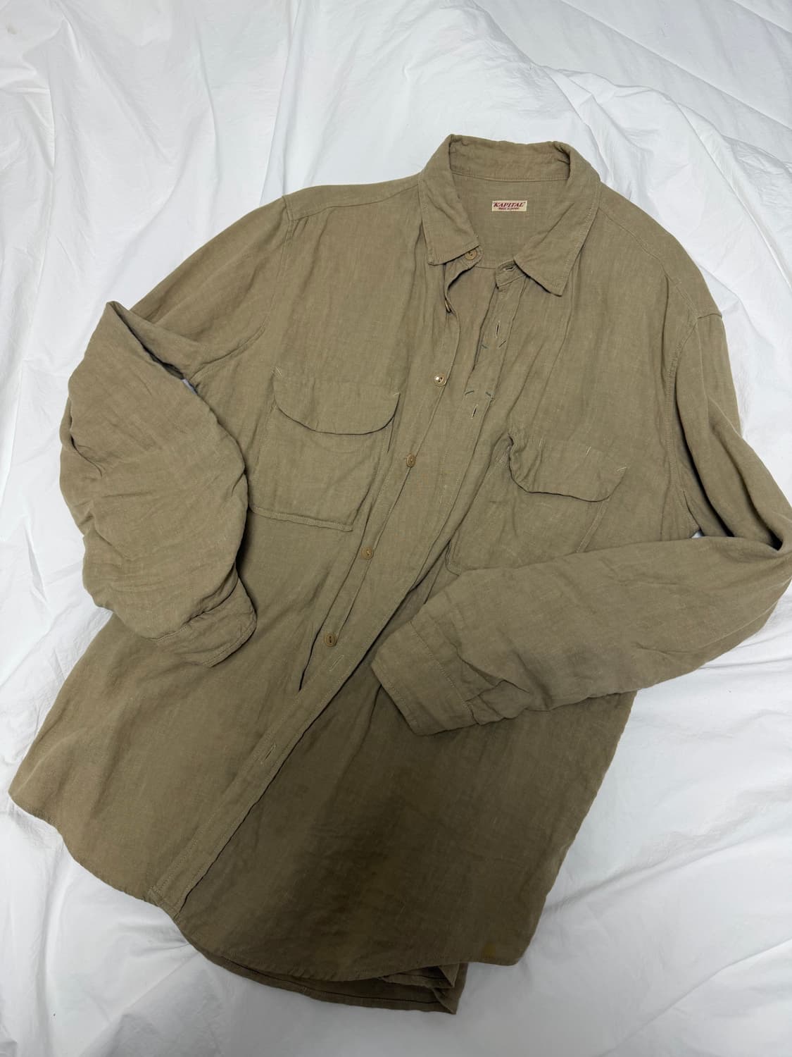 캐피탈 린넨 셔츠 3 상품이미지6